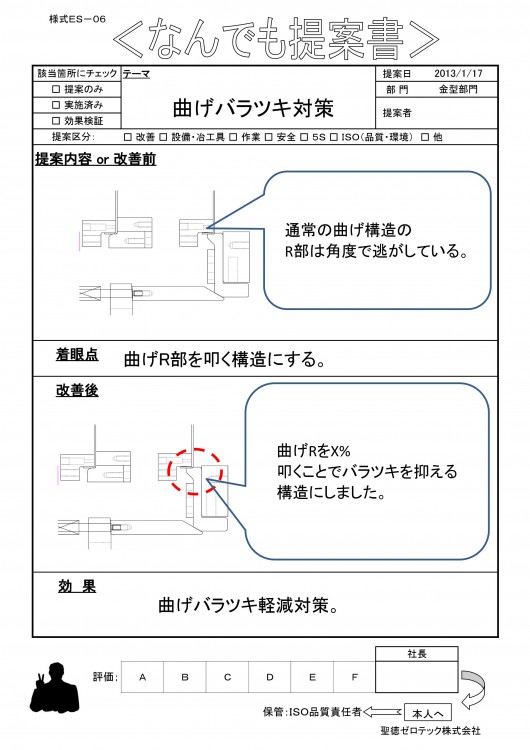 曲げ対策